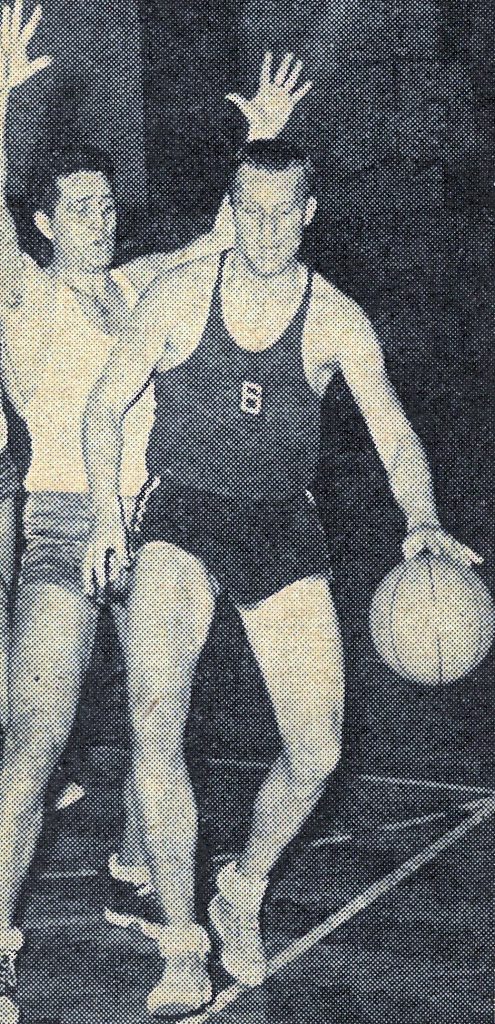 Zdeněk Bobrovský v dresu Spartaku ZJŠ Brno, rok 1958.